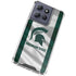 Michigan State University Spartans Jersey Moto G Play 5G (2025) Clear Case